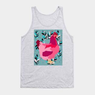 Backyard Chicken - Pink Tank Top